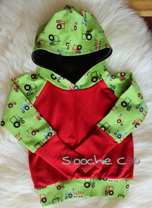 Grow Hoodies 18M-4Y